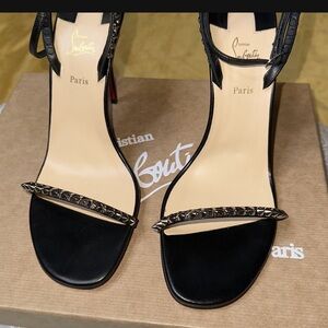 Christian Louboutin Black Women's Sandals